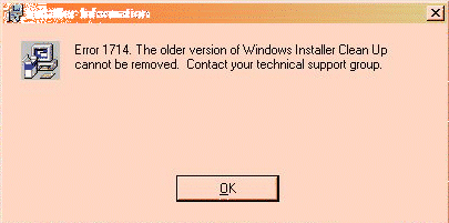 windows uninstaller can't uninstall the previous version of Windows Uninstaller